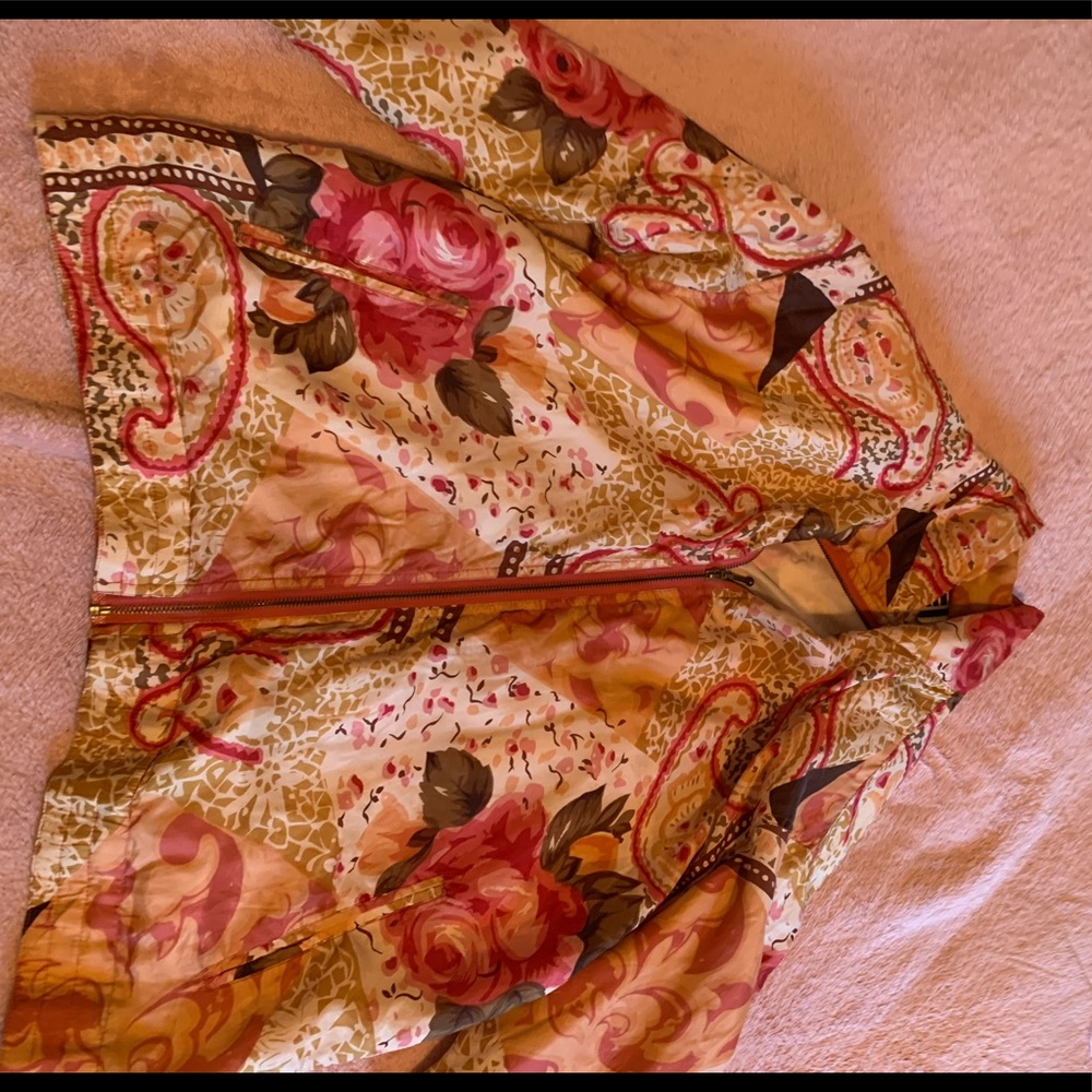 Vintage floral windbreaker